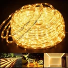 Omika Connectable 66FT Rope Lights 800LED(PLUG In), Warm White New. Price: $42.29.