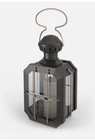 Barebones Box Candle Lantern Black Metal Indoor Outdoor Decor Home Garden New. Price: $40.00.