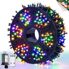 Mexsuss 400 Led Christmas Lights Outdoor Decorations, 132FT Multicolor Christ... New. Price: $37.52.