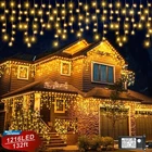 Christmas Lights, 98FT 1216 Led Icicle For Outside Waterproof With M... New. Price: $102.48.