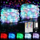Omika 100FT 300 Led Connectable Rope Lights 24 Color Changing Outdoor String New. Price: $90.73.
