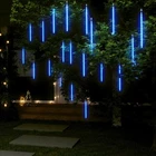 Meteor Lights 20 Pcs 1 Ft Blue 480 Leds Indoor Outdoor New. Price: $54.94.