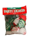 Vintage New Amscan Party String Lights Indoor Santa Claus Christmas Tree Covers. Price: $21.84.