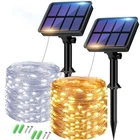 Btfarm 2 Pack Solar String Lights Outdoor 160LED 66FT Fairy Out... New. Price: $20.85.