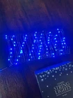 Restoration Hardware New 50 Feet Strand Of Starry Sapphire Lights Silver Wire. Price: $99.99.