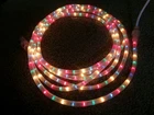 Clear Plastic Tube (18 Ft.) Rope Light-connectable Holiday Decor Dramatic Border Used. Price: $10.18.