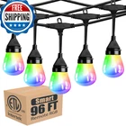 Lightdot 96FT Outdoor Rgb String Lightsoutside Hanging Waterproof For New. Price: $54.85.