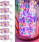 6 Pack Fairy Lights Battery Operated 7FT 20 Led Twinkle 3 Modes Multi-c New. Price: $13.99.