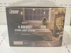 Feit Electric 10 Ft Mix Match 5 Socket String Light Strand. E26 Base New. Price: $23.00.