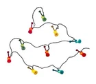 Kurt Adler (# UL1855) Steady-on 10-LIGHT Guitar Set, 11.5 Feet Long New. Price: $24.21.