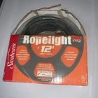 Sunbeam Ropelight 12 Indoor Outdoor Lighting Blue Flexible Open. Price: $35.00.