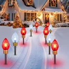 Moonflor Strawberry Jumbo C9 Christmas Pathway Lights Outdoor - 2PACK Total 1... New. Price: $92.51.