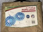 Blue Rope Light Strand 39FT, W/clips, Multi-use, Indoor/outdoor New. Price: $24.99.