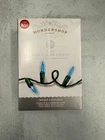 Wondershop 100 Led Mini String Lights Blue Xmas Decor Hanukkah Green Wire New. Price: $10.99.