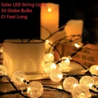 Solar String Light 30 Led Bulbs 21FT Patio Party Yard Wedding Waterproof Outdoor New. Price: $9.99.