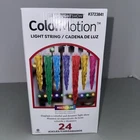 Gemmy Lightshow 24 Count Colormotion Multicolor Led Christmas Icicle New. Price: $29.99.