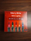 Merry Brite Mini Lights Multi Color Christmas Indoor Outdoor Wedding 41' New. Price: $12.99.
