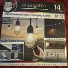 Enbrighten Nib Color Select 12-FT Usb Led String Lights By Jasco New. Price: $75.00.