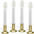 612 Vermont Electric Led Window Candles With Shatterproof Warm White Brass New. Price: $52.57.