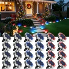 Btfarm 24 Solar Lights Outdoor, 8 Led Ground Pack, 3 Colors New. Price: $117.57.