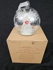 New Angel Ornaments With Heart Globe Hand Blown Glass Lights Up Rare. Price: $12.50.