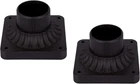 Lit-path Outdoor Post Light Mounting Base, Pier With Matte Black Fini New. Price: $38.00.