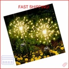 Anordsem Solar Garden Lights Outdoor: Bendable Copper Wire With 120 Led Firework New. Price: $21.46.