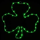 Set St. Patrick Day Window Decoration Shamrock Light, 15.8 Green New. Price: $29.16.