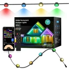 Permanent Outdoor Lights 100FT With 72 Leds, Diy Scene Modes, Smart Rgbw Stri... New. Price: $258.19.