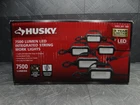 Husky 7500-LUMEN Led String Light Used. Price: $53.99.