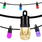Ecoscapes 24' Wi-fi Color-changing Led Caf Lights By Enbrighten 12 Bulbs New. Price: $83.99.