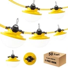 50FT Construction String Light 65W 8000LM, 5000K Industrial Grade Led ... New. Price: $86.10.