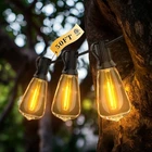 50-200FT Led Outdoor String Lights ST38 Shatterproof 2700K Patio New. Price: $24.99.