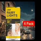 4 Pack Feit Led Fairy String Lights Warm White Ft. FY30-100/WWROSE New. Price: $39.99.