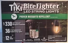 Tiki Brand Bitefighter Led String LIGHTS-12 Bulbs & 4 Mosquito Repellent Podsnew. Price: $79.95.