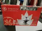 Ge 35 Lights C-6 Crystal Set 22 Ft String Long Box Retro New. Price: $13.39.