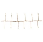 New!! Hampton Bay Outdoor/indoor 9 Ft. Battery Operated 200 Micro Bulbs Led Open. Price: $11.99.