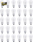 30 Pack S14 Outdoor String Light Bulbs Set Orange, 120V 11W Clear New. Price: $20.68.
