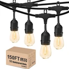 Achin Outdoor String Lights 150 Feet Led Waterproof Patio With Shat... New. Price: $126.51.