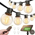 Addlon 100FT Solar String Lights Outdoor With Remote, 54 Led Shatterproof Bul... New. Price: $61.16.