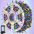 Weillsnow 500 Led Multicolor Outdoor Christmas Lights, 164FT, New. Price: $29.99.