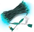 50 Counts Aqua Led Christmas Lights - 25FT 5MM String Outdoor Commercial New. Price: $31.18.