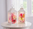 Brylanehome Pre-lit Mia Spring Lanterns, Set Of 2 Pink New. Price: $64.99.