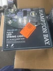 Hampton Bay 25-LIGHT Ft. Outdoor Plug-in Globe Led G40 Bulb String-light New. Price: $25.00.