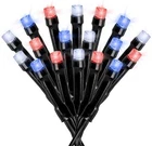 Touch Of Eco LITEUP125 Usa Solar String Lights TOE296 Red White Blue Used. Price: $21.04.