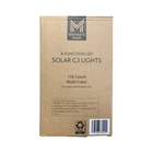 Member's Mark 8-FUNCTION Led Solar C3 String Lights, Multi-color, 150CT, 74.5' New. Price: $18.80.