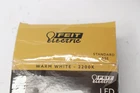 (4-PK) Feit Electric S14 Ho String Light Led Bulb Warm White 2200K Open. Price: $6.58.