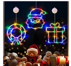 Lolstar Christmas Window Decorations, 3 Pack Usb Multicolor Wreath, Gift Box, Sa New. Price: $24.99.