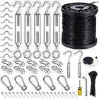 Blika String Light Hanging Kits, 250FT Coated Stainless Steel 304 Wire Rope, ... New. Price: $64.61.
