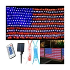 (new) Qulist Solar Powered American Flag Lights, 420 Led White ... Fast Ship. Price: $42.94.